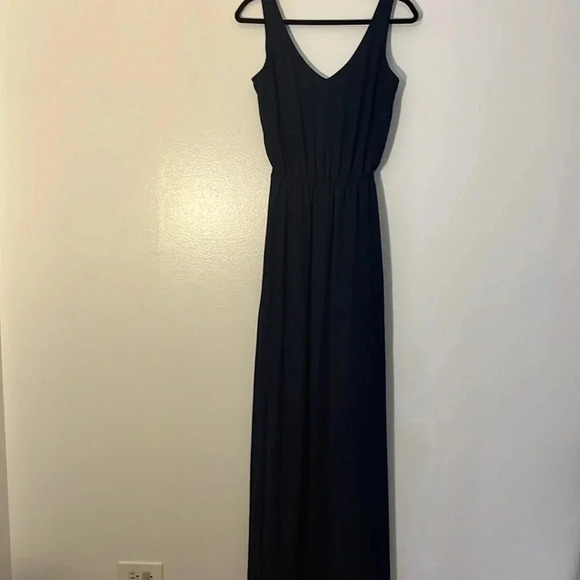 Show Me Your MuMu | Kendall maxi dress Rich Navy Women’s size S sleeveless slit - Picture 2 of 10